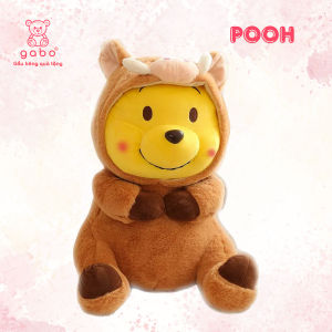 gấᴜ Bông gấᴜ Pooh đội lốt Heo cởi được nón gấᴜ áo heo hàng quảng châu y hình K3T3