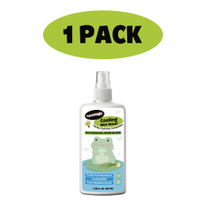 Hegerbaby Prickly Heat Cooling Water - Natural Botanical Formula for Babys Delicate Skin Insect Repellent Gentle Care 100ml