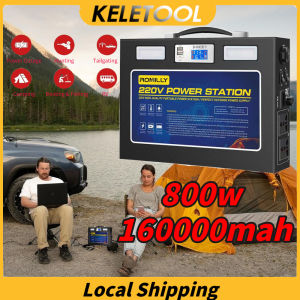 Portable Power Station 1200w 4600000mah Output Emergency Backup Powerbank Solar Generator For Camping powerbank camping