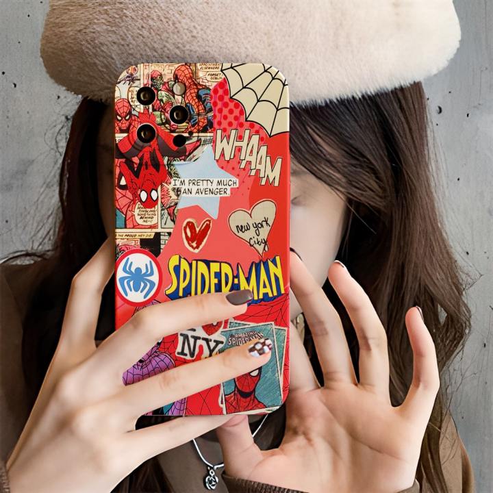 Alfacase Case Hp motif SPIDERMAN Casing Ponsel Model Procamera