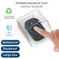 2025 HOT CACAZI A10 Intelligent AC 100-240V wireless doorbell waterproof 300M range door bell home 38 chimes door ring. 