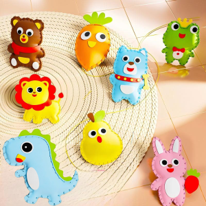 Easy DIY Sewing Kit Keychain 8Pcs for Beginner Kids Arts and Crafts Fun Handcraft Gift for Girls and Boys