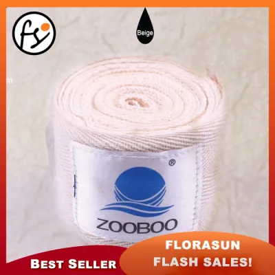 ZOOBOO 6M Cotton Sports Strap Boxing Bandage Sanda Muay Thai MMA Taekwondo Hand Gloves Wraps