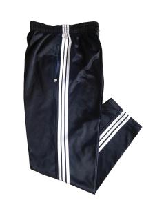 Quần Thể Dục Nam Nữ 3 Sọc Trắng  Màu Xanh Đen Size 15-110kg Vải Thun Cào Phù Hợp Cho Học Sinh Cấp 1 2 3