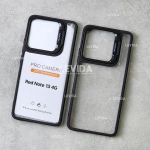 Case Clear Stand Ring Kamera Case Redmi Note 13 4G Redmi Note 13 Pro 4G Redmi Note 13 Pro 5G Redmi Note 13 Pro Plus
