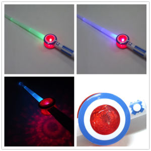 Retractable Light Up Saber Captain America Laser Sword LED + Sound Lightsaber for Christmas Costume Cosplay Game Children Boys Girls Metroid and Warrior Extendable Toy Sword