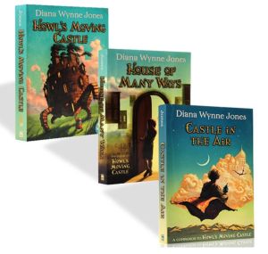 Original Diana Wynne Jones Howls moving castle House of Many Ways Castle in the Air (3 Books)