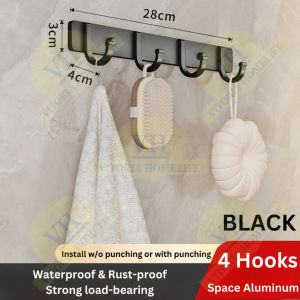 Bathroom Wall Hook No Drill Hook Wall Wall Hooks Hook Holder Hook Hanger Kitchen Penyangkut Tuala Gantung Baju Dinding