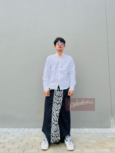 KUKABILAL celana sarung pria dewasa motif bahan linen