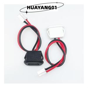 HUAYANG01 [HOT FASHION] 2 Pin USB-C Type Waterproof USB Connector Direct compression female base Female Socket Charging Interface