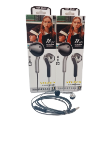 Handsfree Transparan HT-05 + Mic Headset Stereo Sound Earphone HI-FI Extra Bass