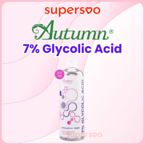 Autumn Glycolic Acid 7% Toning Solution Exfoliating Toner White 500ml