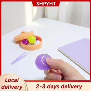 [COD] SHPYHT Local delivery Ship within 24 hours 6Pcs Soft Dumplings Squeezable Toy Set Mini Bun Stress Relief Relaxing Sensory Squishy®