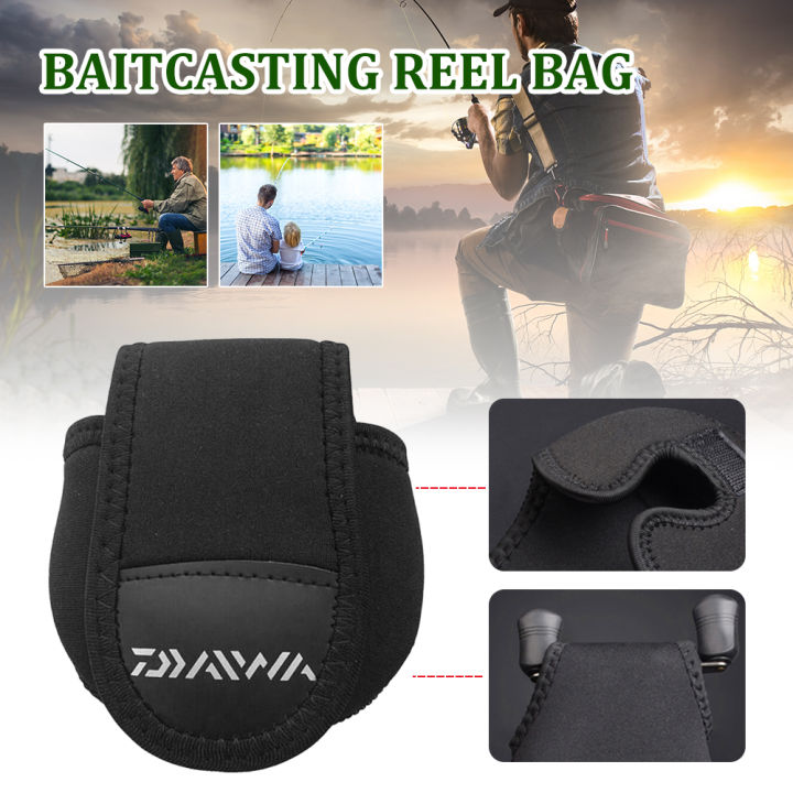 LO【Ready Stock】DAIWA Fishing Reel Bags Baitcasting Reel Bag