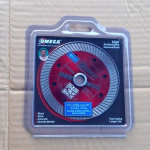 Đá cắt gạch Omega đỏ cắt đá marble hoa cương bóng kiếng hàng loại 1 chính hãng có tem omega