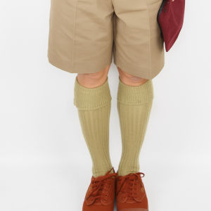 ถุงเท้าลูกเสือสีกากีไหมพรม นักเรียน – ยี่ห้อ Super Jack ใส่แล้วเรียบร้อย เท่ เข้าระเบียบลูกเสือไทย