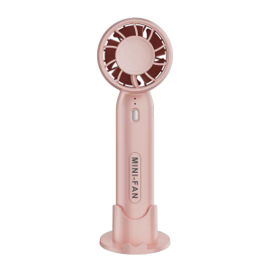 Turbo Mini Fan | 3-Speed Cooling & USB Rechargeable | Handheld/Desktop Use