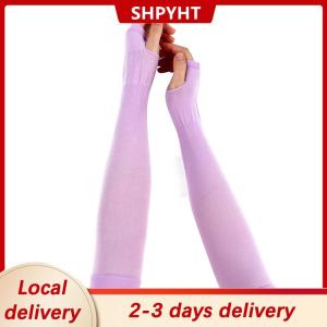 [COD] Ship within 24 hours Ice Silk Sleeve Sunscreen Cuff Arm Uv Sun Protect AntiSlip Summer Outdoor Riding