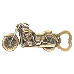 Traditional Cycle Fashion Metal Beer Opener Ergonomic Handle Thin Transportable For Outdoor Parties And Gatherers