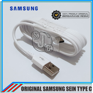 Samsung Kabel Data Type C Fast Charging Putih For Samsung Galaxy A5 2017  A9 2018  A8 2018  A02S  A03S  A04  A04e  A04S  A05  A05S  A11  A12  A13  A15  A20  A20S  A21  A21S  A22  A23  A30  A30S  A31  A32  A40  A41 A50  A51  A52