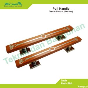 Handel Pintu Rumah Pull Handle Tarikan Pintu Motif Natural 33cm MU0061