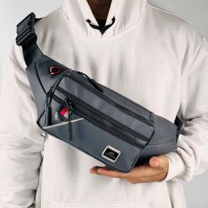 Tas Pria Wanita Waistbag Waterproof Polo Amstar Bahan Ballon Tebal ANTI AIR Best Quality Tas Pinggang Tas Selempang Bahu