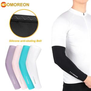 【NEW A 】UV Sun Protection Cooling Arm Sleeves for Men Women Compression Cooling Athletic Sports Sleeve for Football Golf & Volleyball