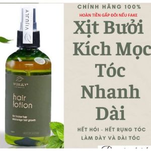 Xịt Tinh dầu bưởi Vijully Hair Lotion xịt kích thích mọc ngăn rụng tóc 100ML