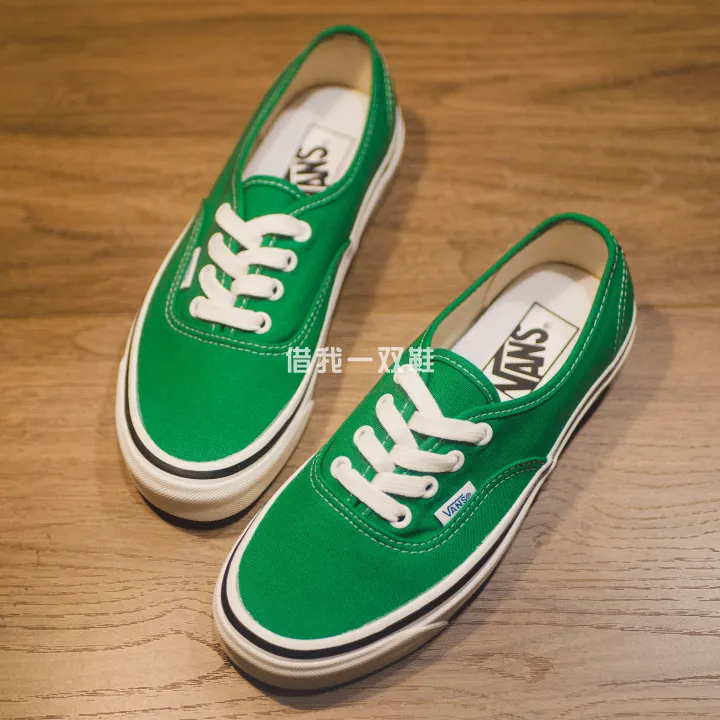 Vans authentic womens best sale Green