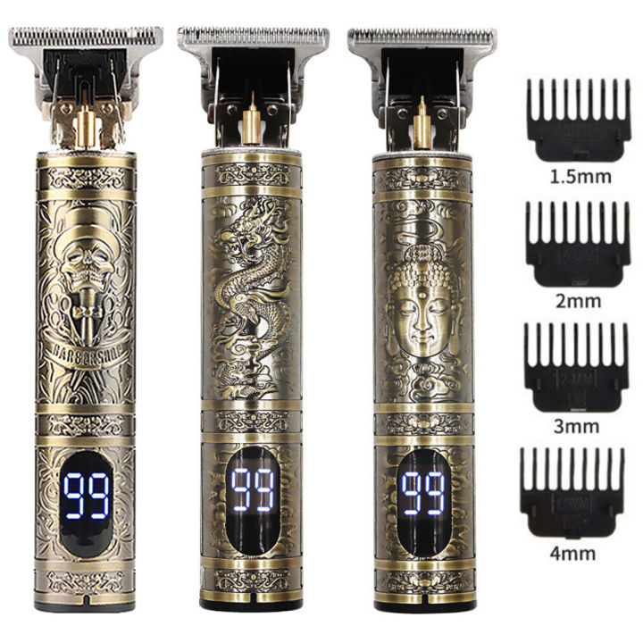 BOKEWU Electric Hair Trimmer Rechargeable Professional Cordless Hair