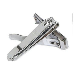 FAUS GUNTING KUKU TAJAM STAINLESS STEEL SILVER DOFF / ALAT POTONG KUKU PUTIH STAINLESS STEEL
