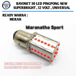 Lampu Stop LED Bayonet 30 Super Bright Multicolor untuk Suzuki V-Strom/Ducati Santana/MOTO GUZZI/VESPA - Universal