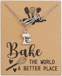 MAOFAED Baker Gift Pastry Baker Gift Bake The World A Better Place Bake Lover Gift Baker Merchandise