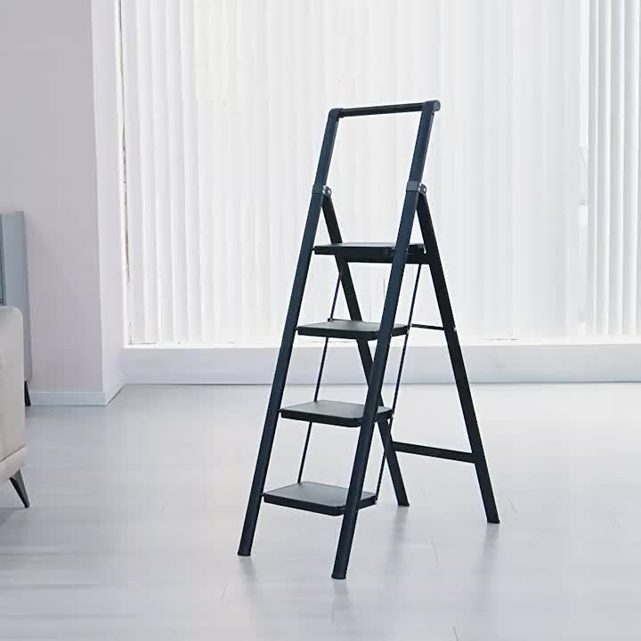 LZD Kentai Ladder Retractable Home Folding Stair Indoor Lightweight ...