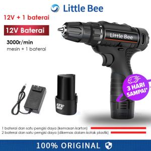 【Jakarta siap kirim】Moketa 98V Mesin Bor Baterai Tangan Dengan 2 Baterai Cordless Drill Battery Impact Drill