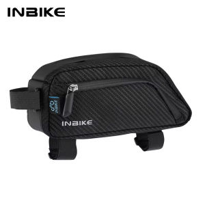 INBIKE Túi Trước Xe Đạp Túi đặt Gióng trên của xe đạp chống thấm nước Túi Gắn Yên xe đạp xe đạp leo núi Xe Đạp Đường Núi Túi Ống yên xe đựng phụ kiện
