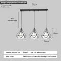 Home modern chandelier ceiling light industrial metal cage living room dining room ceiling light. 