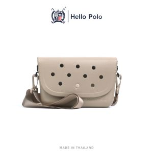 Hello Polo BH2007 กระเป๋าสะพายข้าง ใบเล็กกะทัดรัด ขนาด 15x23 cm. กระเป๋าเล็ก กระเป๋าสวย กระเป๋าเก๋ๆ ทรงคลัตช์ น้ำหนักเบา
