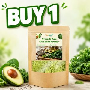 Avocado Kale Chia Seed Powder 2kg – Supports Brighter Skin & Weight Management No Sugar Added