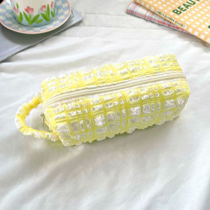 Charly Makeup Pouch / Fluffy Pencil Case / Kotak Pensil Aesthetic / Kotak Pensil Viral / Korean Style Pencil Case / Skincare Pouch