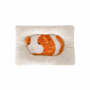 OUTOPEN Ấm áp Gối ôm hình chuột lang Mềm Mại Dày Dặn Thoải mái Miếng bông thêu hình chuột hamster Nhà của chuột hamster Chống trơn trượt Thảm ngủ cho thú nhỏ Đang ngủ