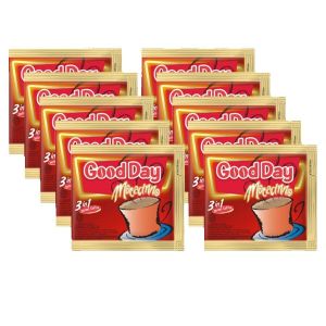 Good Day Mocacino Kopi Instan Cappuccino 3-in-1 Halal 10 Sachet