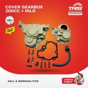 TRS Rumah Gearbox Cover Gear Box 200cc Hilo Spareparts Original TRS