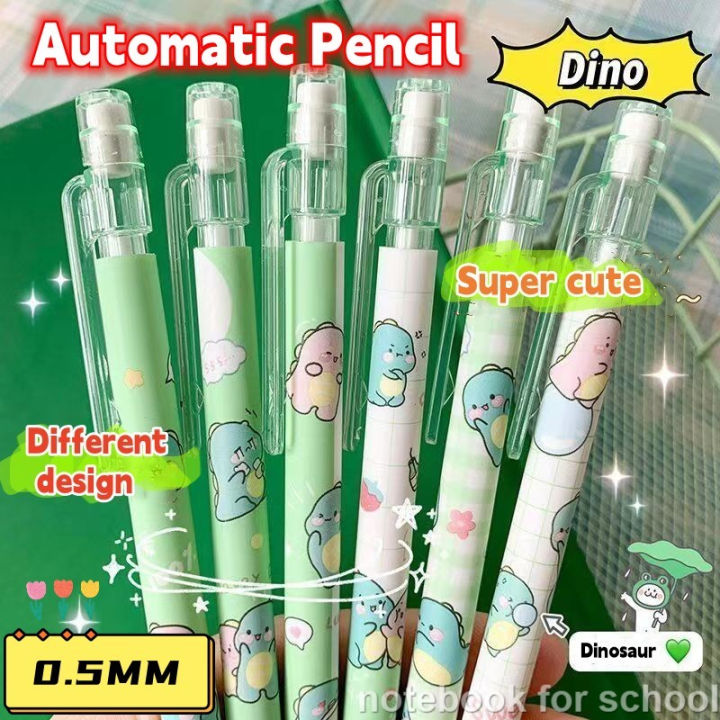 Cute Pencil For School (Pencil+Lead) Set Mechanical Pencil 2B