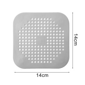 【Bella Room】 14/15cm Silicone Seal Cover Sink Anti-clogging Strainer with Suction Anti-bug Floor Drain Cover Filter Sewer Hair Catcher Stopper