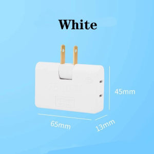 Buy 2 get 2 Rotatable Socket Converter 2500W One In Three 180 Degree Extension Plug US Multi Plug Mini Slim