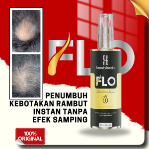 Penumbuh Kebotakan Rambut Pria Berbentuk M Instan  - Flo Hair Tonic 60ml