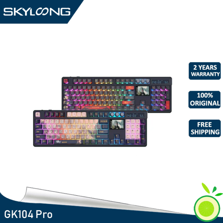 SKYLOONG GK104 Pro Black Myth Wukong Co branded Keyboard, customized