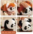 Gấu bông Gấu trúc đỏ biến hình gấu trúc siêu cute  - Gấu bông Panda - Thú nhồi bông nhập khẩu - Gấu bông giá rẻ. 
