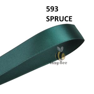 LAZY BEE 5 meters Hunter Dark Green Sage Green Emerald Moss Willow Green Premium Double Faced Satin Ribbon Wholesale Ribbons Hair Bow Wedding Perkahwinan Borong Reben Kain Hantaran Gift Wrap Party Decoration Big Riben Ribon Florist Bouquet